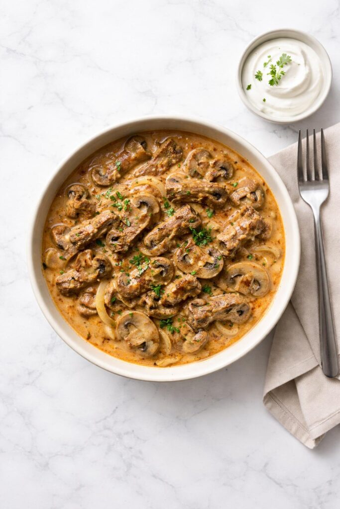 Gordon Ramsay Beef Stroganoff Recipe