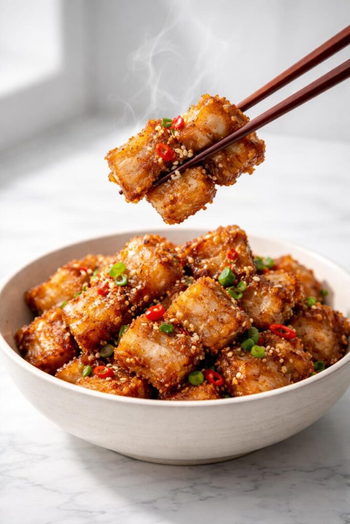 Salt and Pepper Pork Belly Recipe