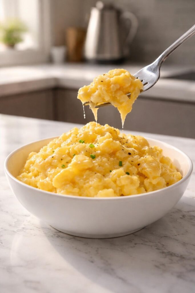 Denny's Scrambled Eggs Recipe