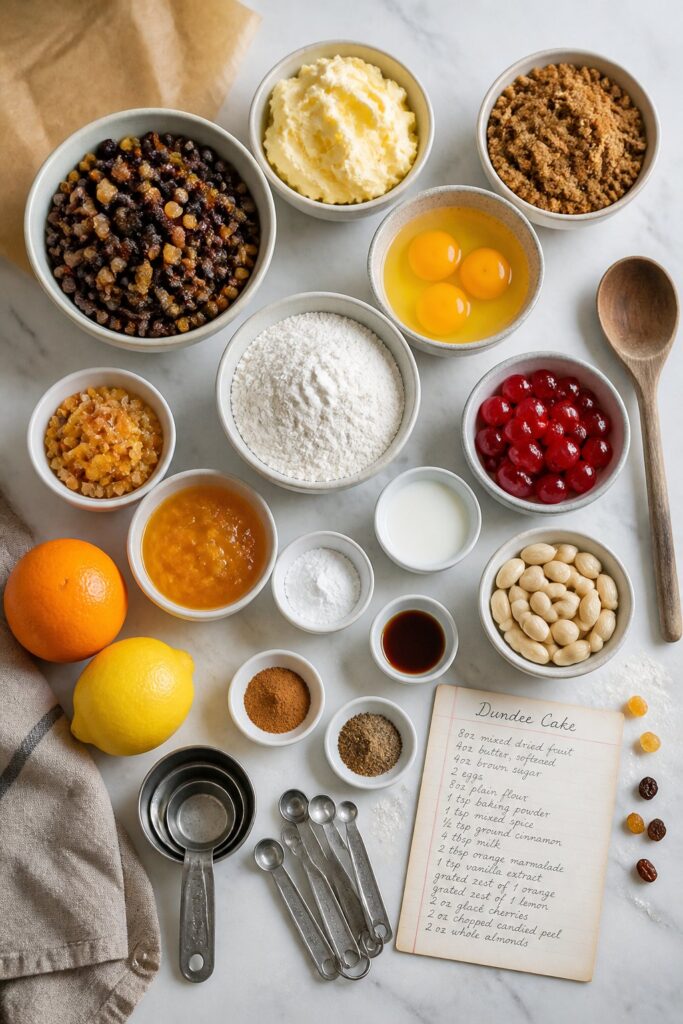 Hairy Bikers Dundee Cake Recipe