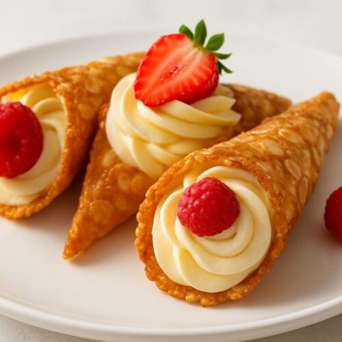 Cheesecake Almond Cone Recipe