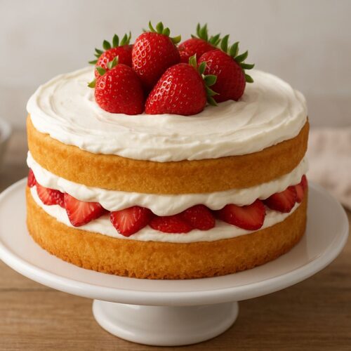 Olive Garden Strawberry Cream Cake Recipe