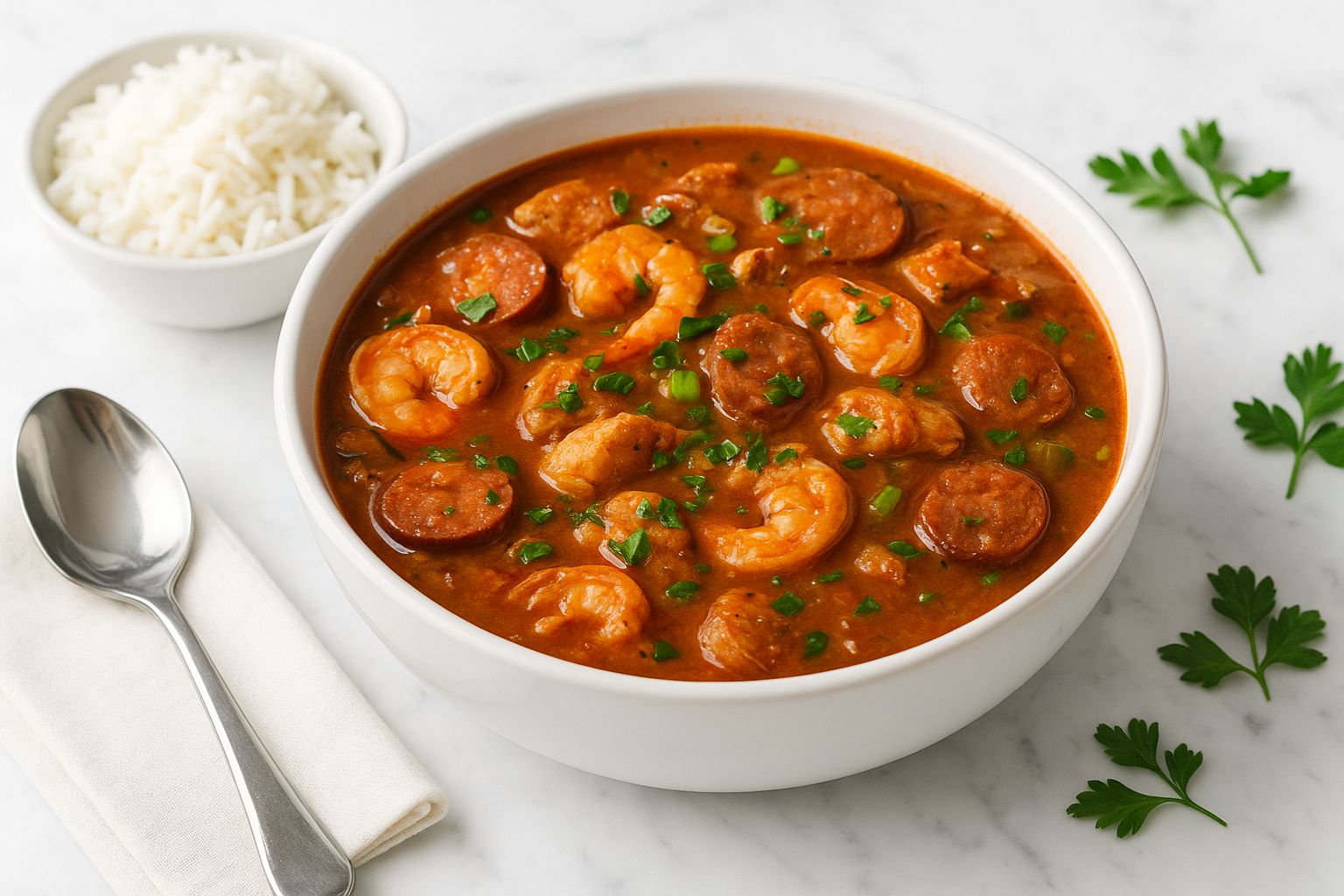 Cheesecake Factory Shrimp and Chicken Gumbo