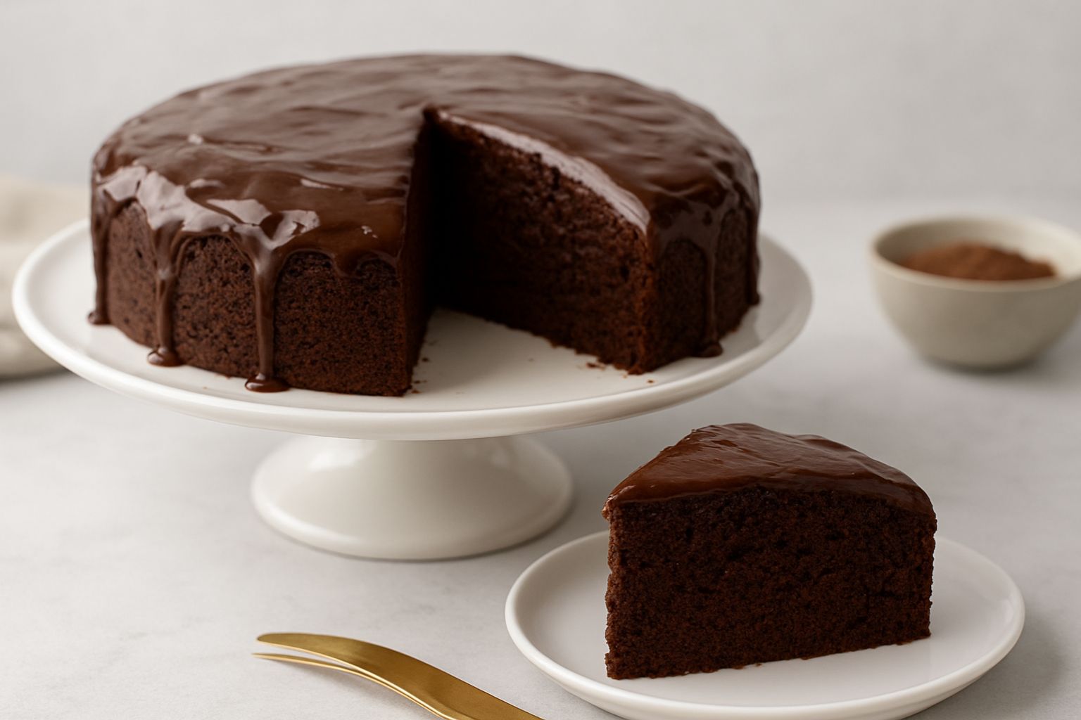 Linda's Fudge Cake Recipe