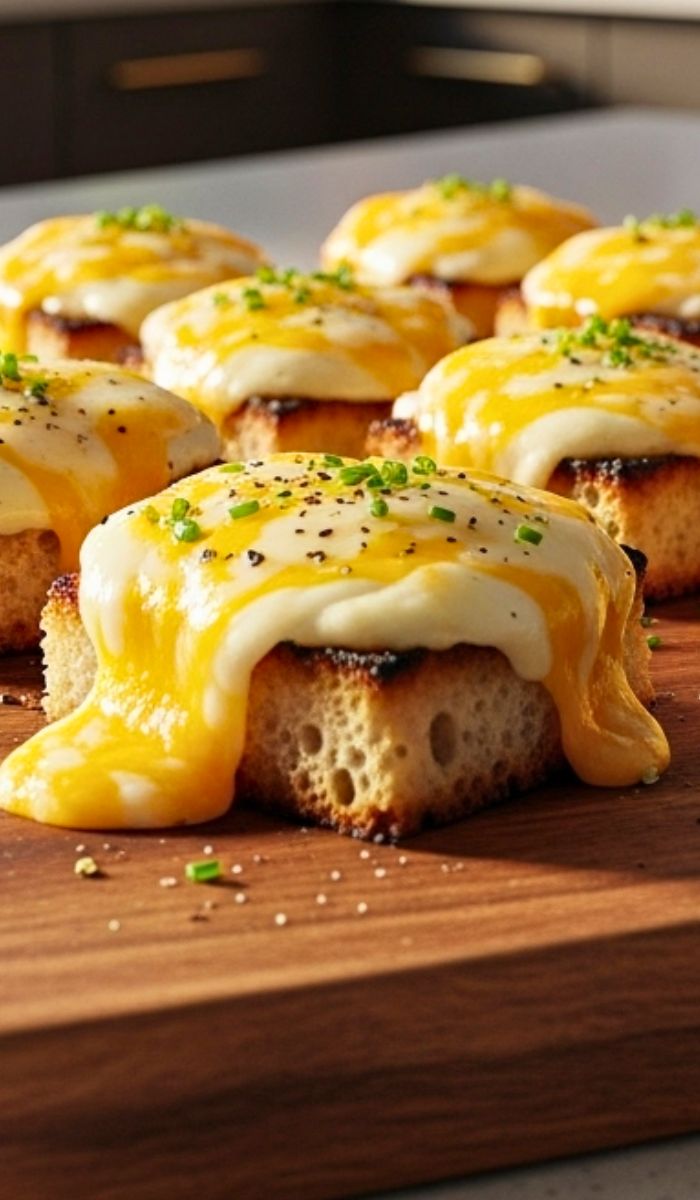 Mini Cheese Toasts