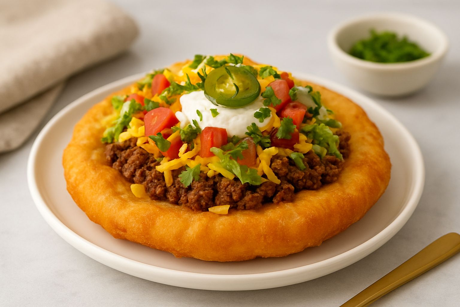 Navajo Taco Fry Bread Recipe