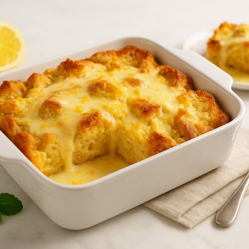 Carrabba's Limoncello Bread Pudding Recipe