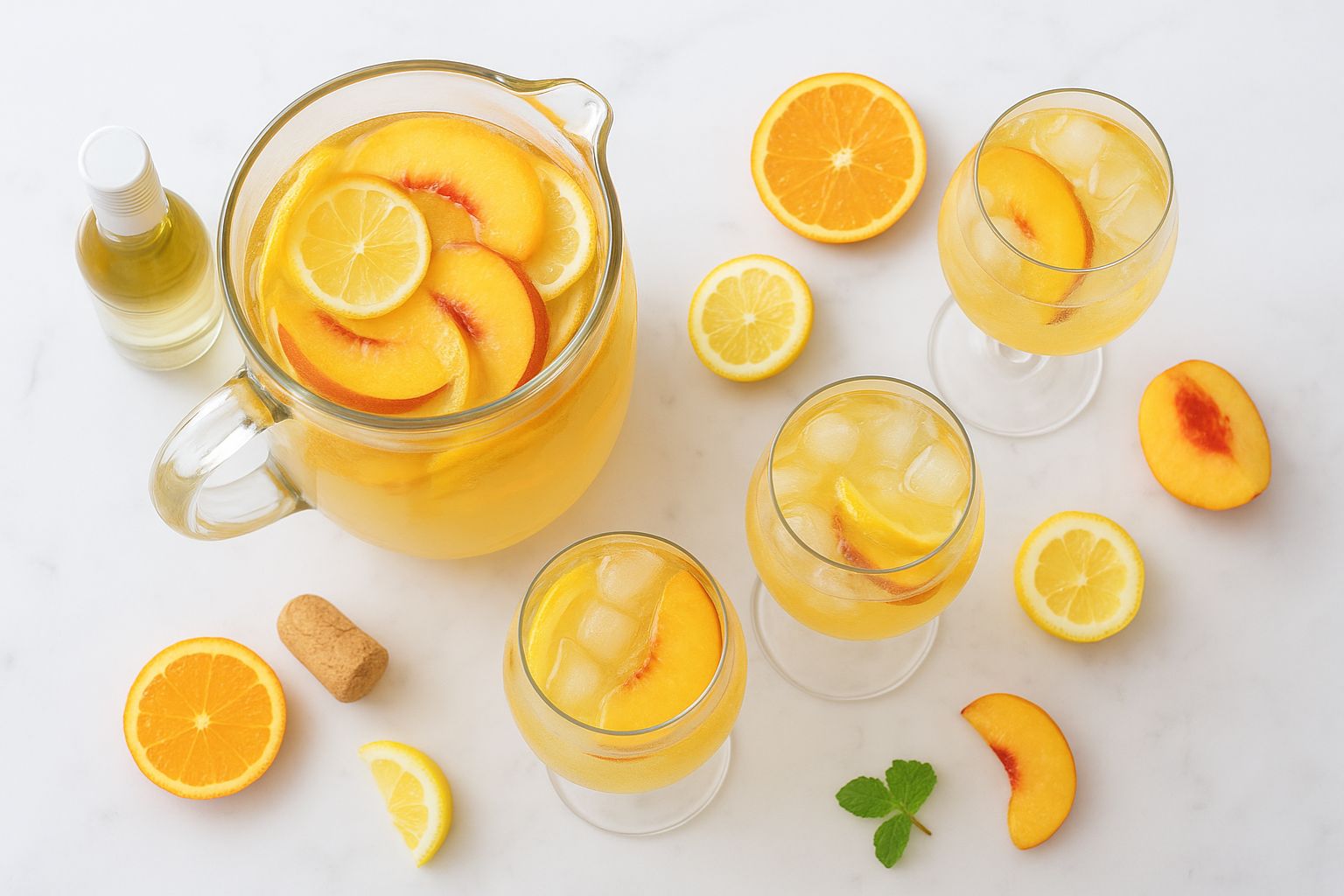 Carrabba's Peach Sangria Recipe