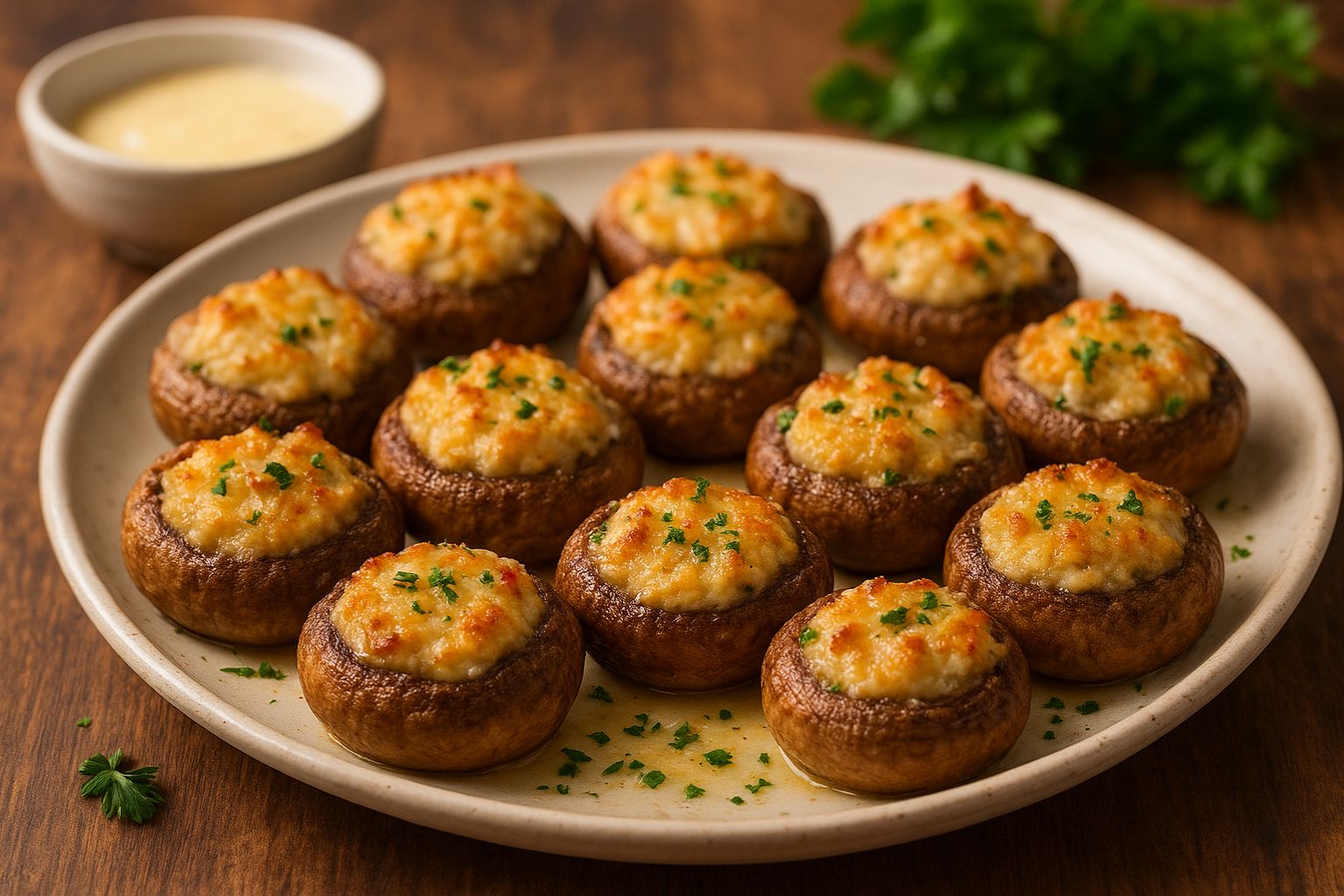 Cheesecake Factory Stuffed Mushrooms Recipe