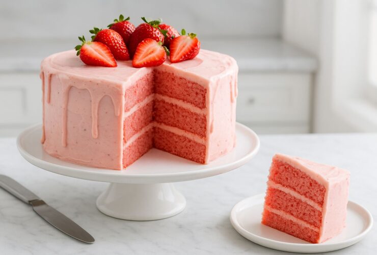Edgar's Strawberry Cake Recipe