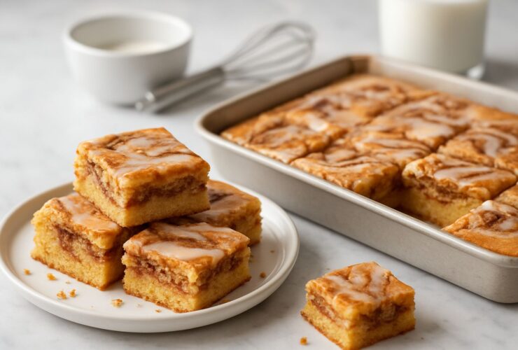 Honey Bun Brownies Recipe