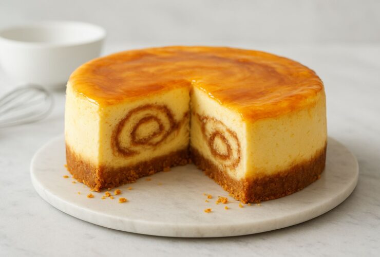 Honey Bun Cheesecake Recipe