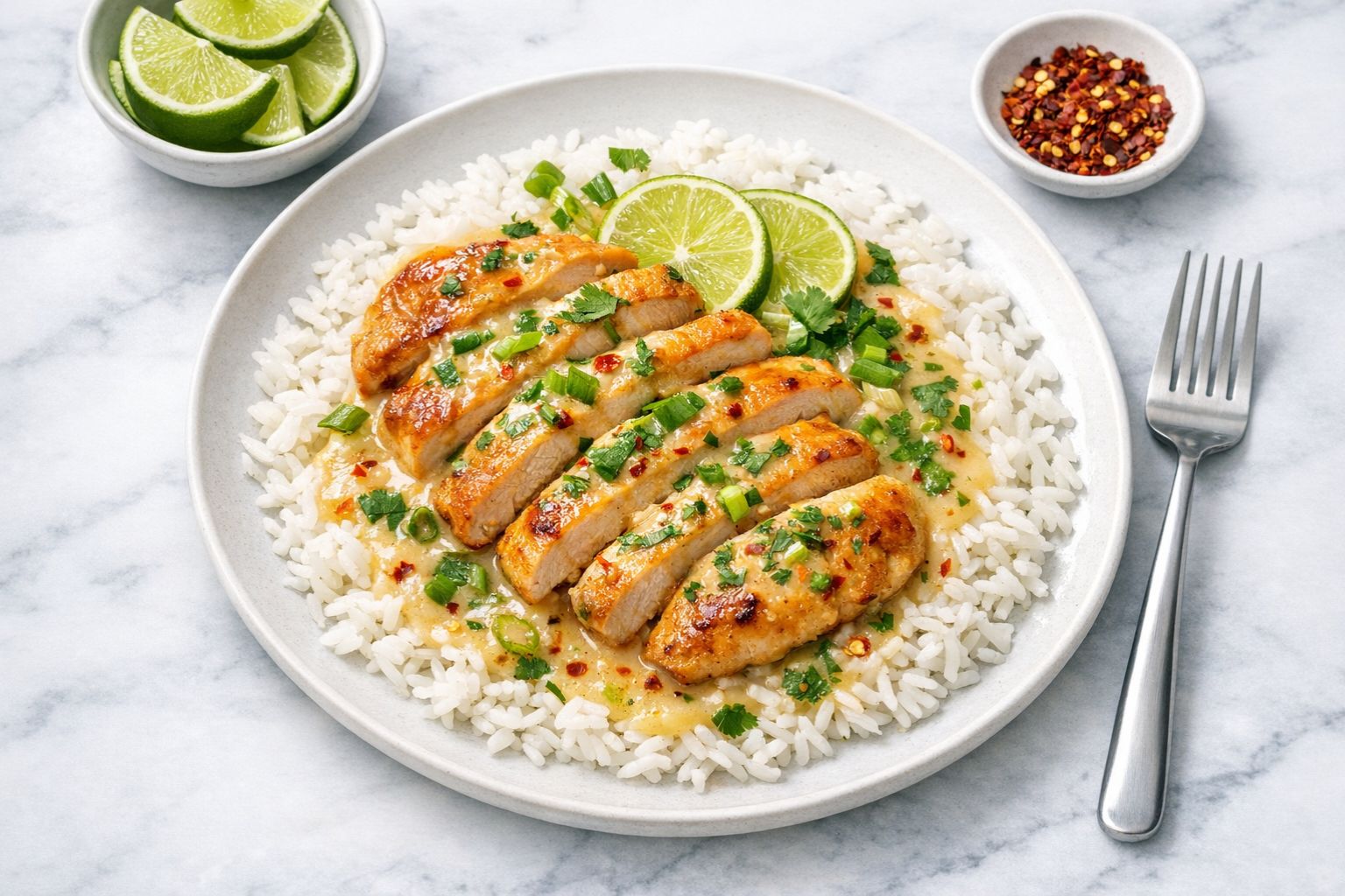 Cheesecake Factory Thai Coconut Lime Chicken