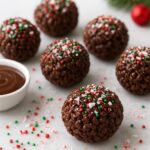 Christmas Chocolate Rice Krispie Balls Recipe
