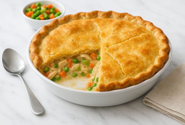 Cracker Barrel Chicken Pot Pie Recipe
