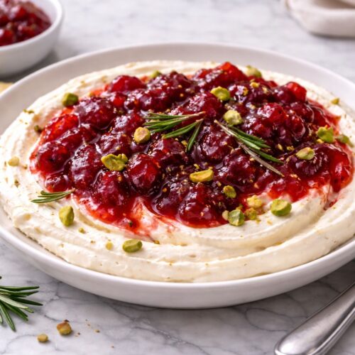 Cranberry Whipped Feta Dip