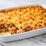 Crockpot Taco Hashbrown Casserole Recipe