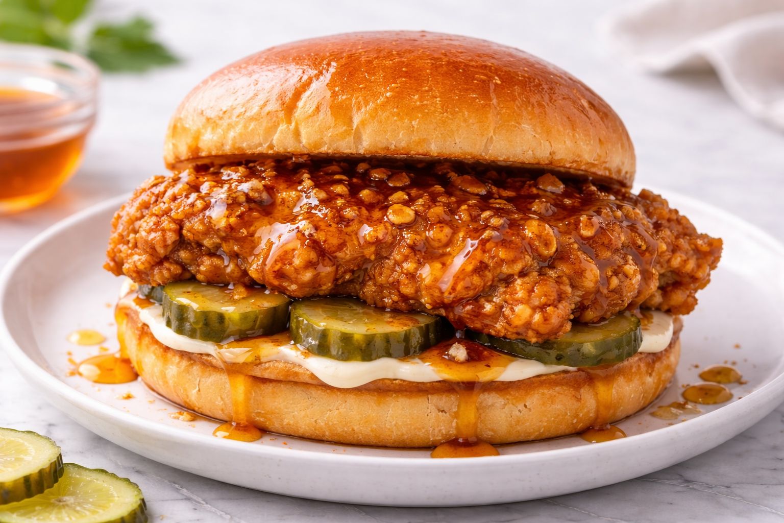 Hot Honey Chicken Sandwich Recipe
