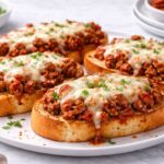 Italian Garlic Bread Sloppy Joes