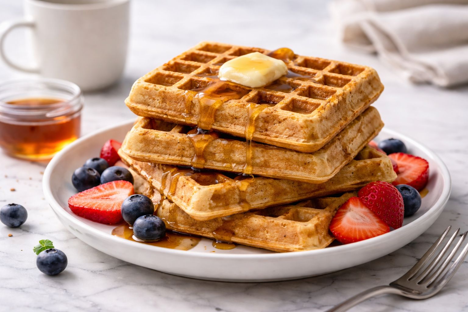Kodiak Protein Waffles Recipe
