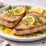 Lemon Garlic Swordfish Recipe