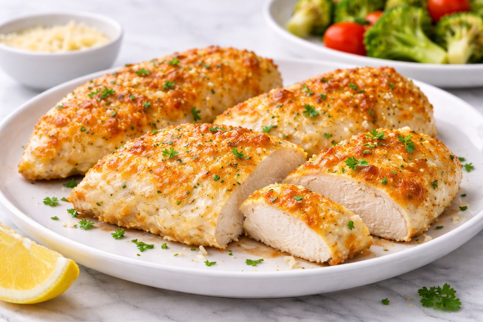 Parmesan Crusted Chicken With Mayo