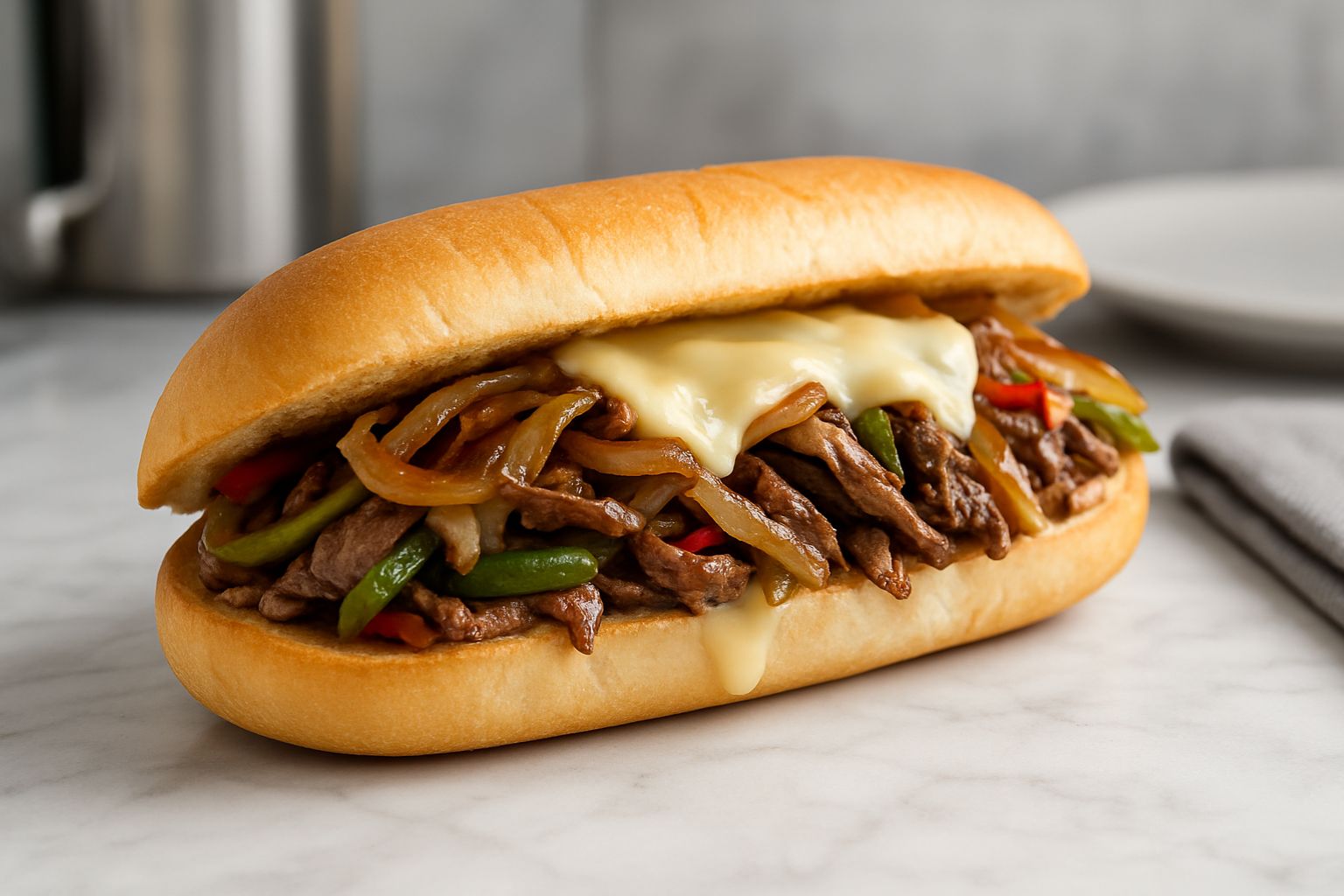 Philly Cheese Steak Sandwich Recipe