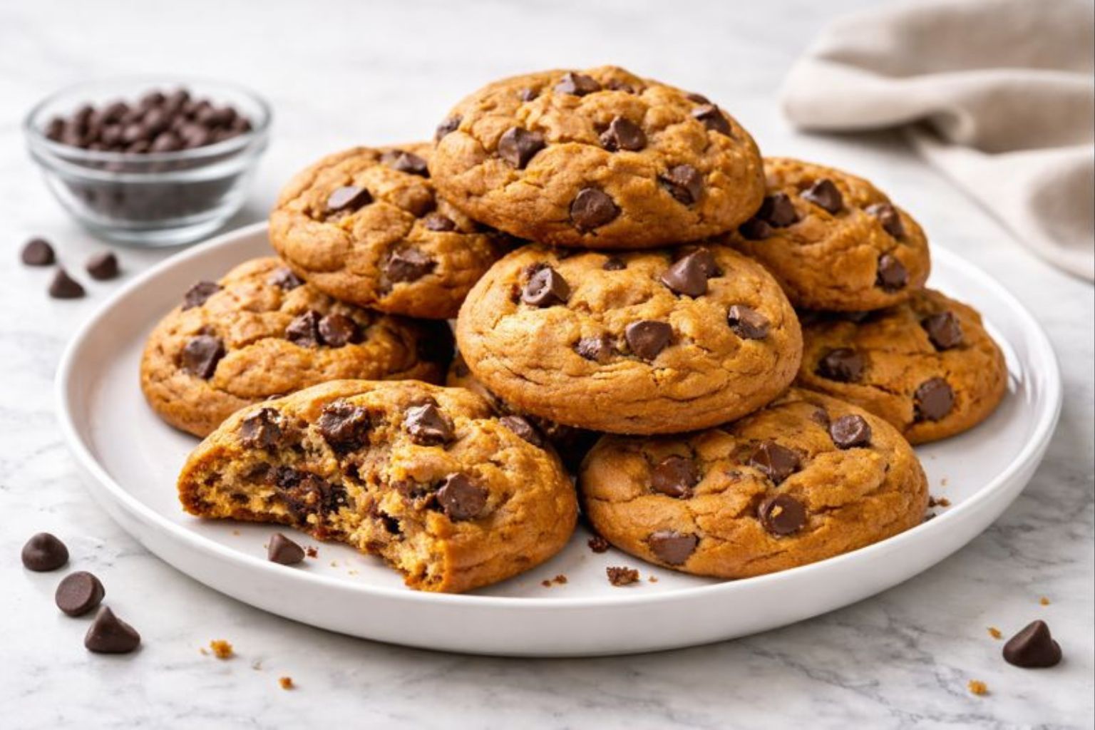 Pumpkin Chocolate Chip Cookies Recipe