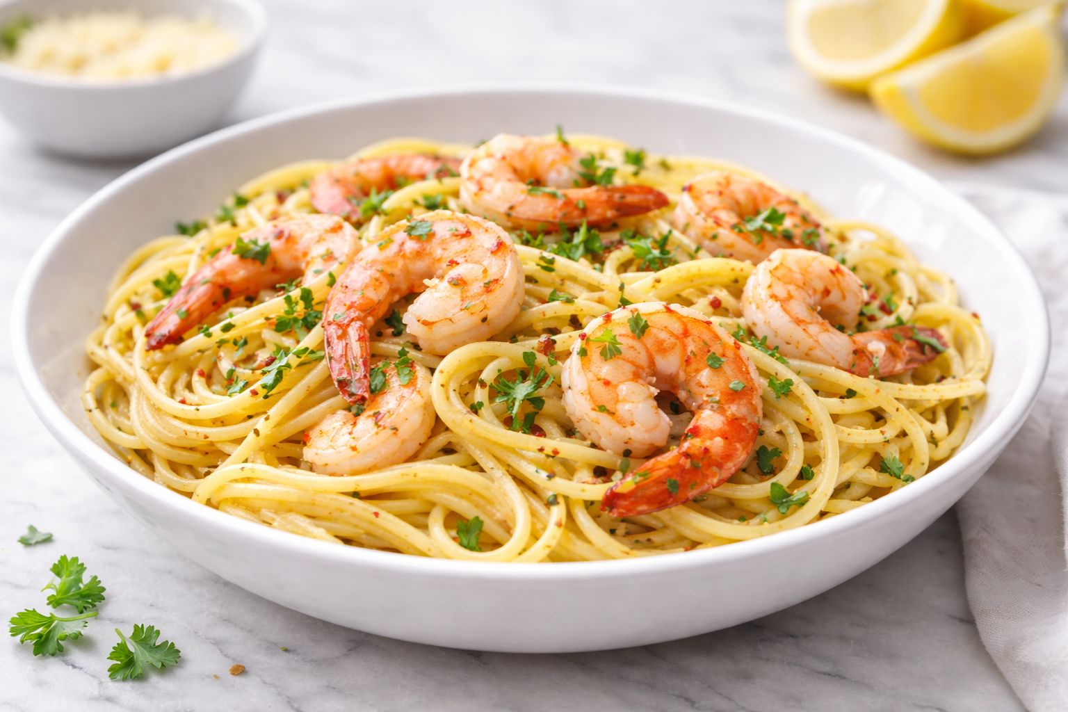 Shrimp Scampi Pasta Recipe