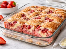 Strawberry Earthquake Cake Recipe