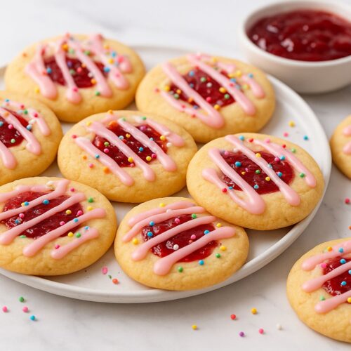 Strawberry Pop Tart Sugar Cookies Recipe
