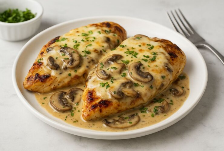 Texas Roadhouse Portobello Mushroom Chicken