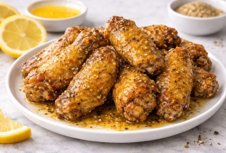 Wet Lemon Pepper Wing Sauce Recipe
