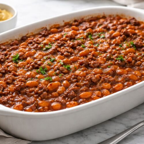 Baked Beans With Ground Beef
