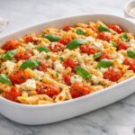 Baked Feta Pasta with Cherry Tomatoes