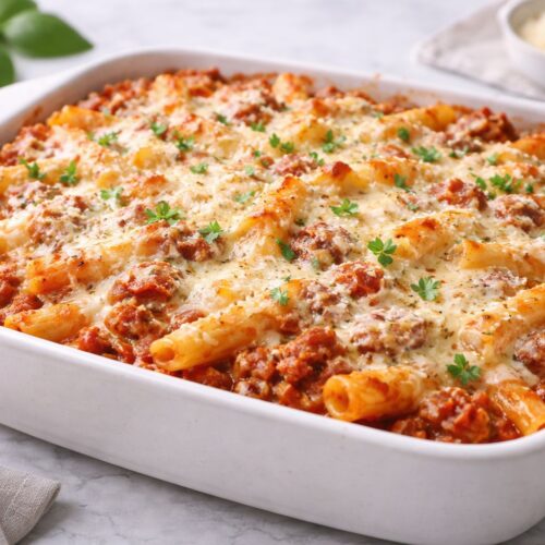 Baked Ziti With Ground Beef Recipe