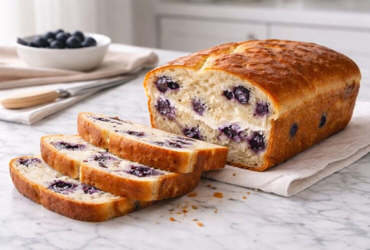 Blueberry Cream Cheese Bread Recipe