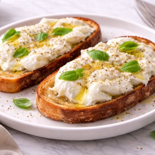 Burrata Toast Recipe