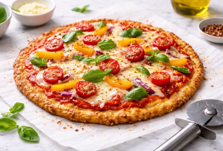 Cauliflower Pizza Crust Recipe