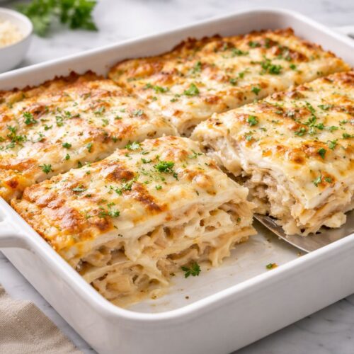 Chicken Alfredo Lasagna Recipe