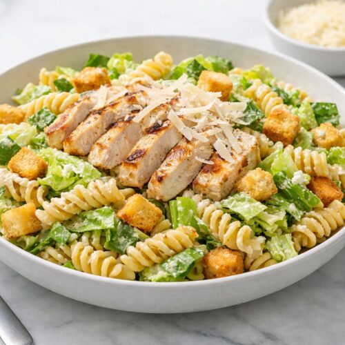 Chicken Caesar Pasta Salad