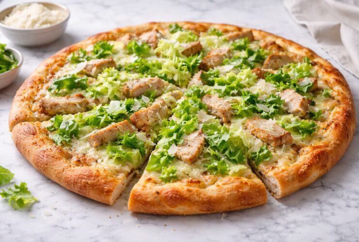 Chicken Caesar Pizza Recipe