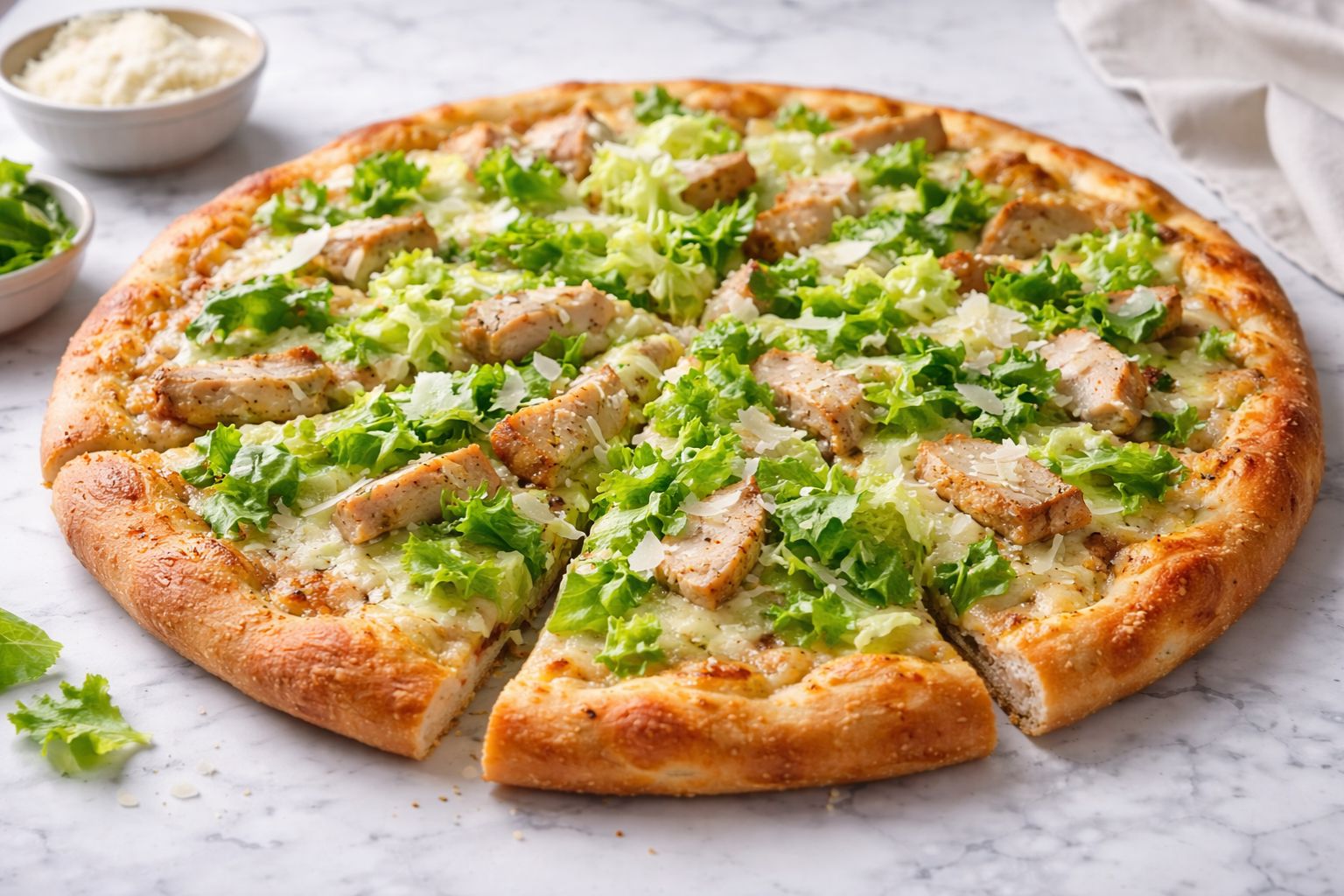 Chicken Caesar Pizza Recipe