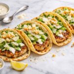 Chicken Caesar Smash Tacos