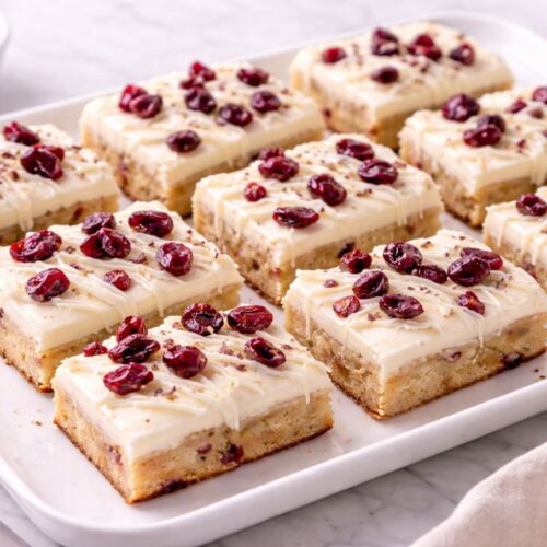 Cranberry Bliss Bars Recipe