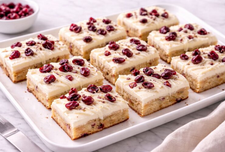 Cranberry Bliss Bars Recipe