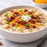 Crockpot Loaded Baked Potato Soup