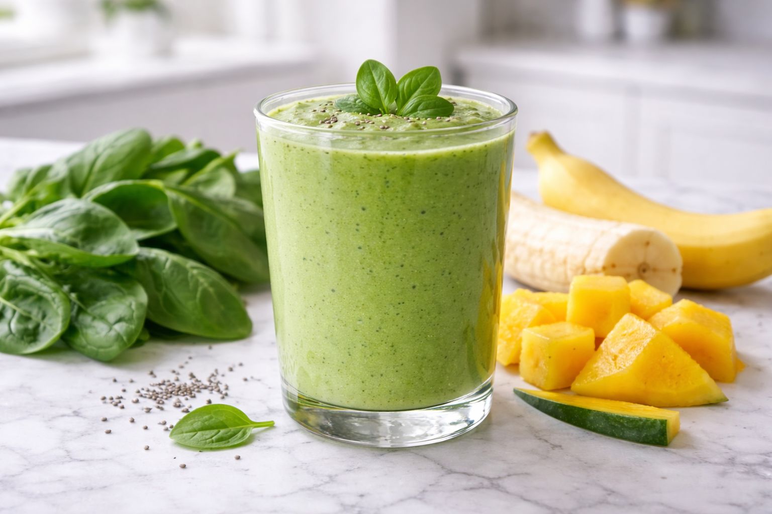 Detox Island Green Smoothie Recipe