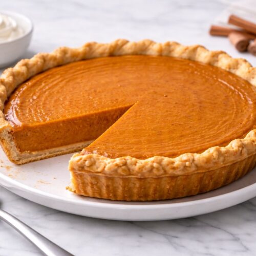 Festal Pumpkin Pie Recipe