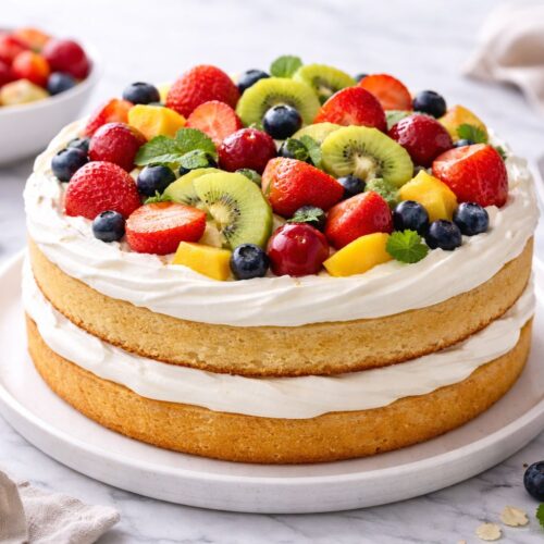 Fruit Basket Cake Recipe